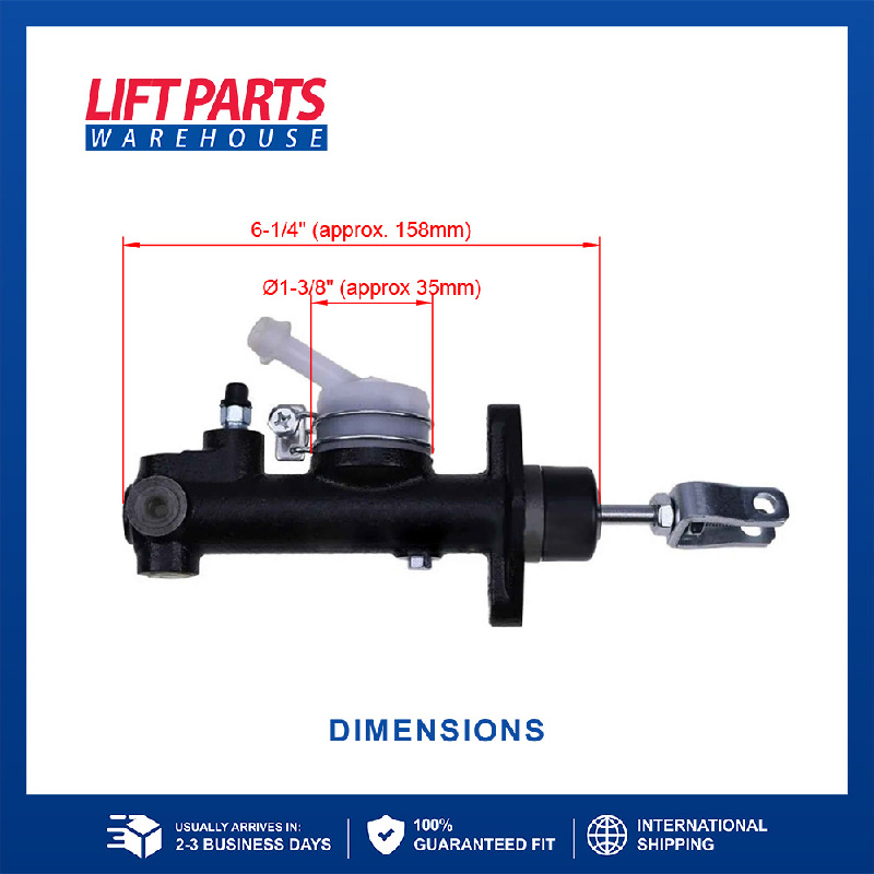 kichi 3EB-36-22700 Master Cylinder for Komatsu & Allis-Chalmers
